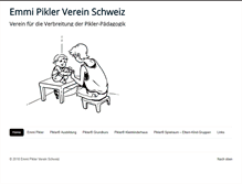 Tablet Screenshot of emmi-pikler.ch